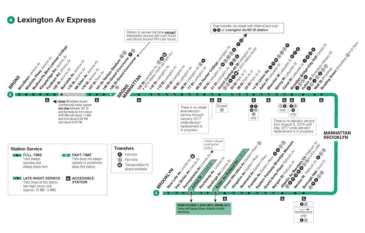 MTA 4 vlak mapě