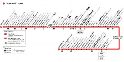 MTA 2 vlak mapě