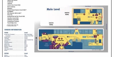 Mapa přístavní správy NEW yorku