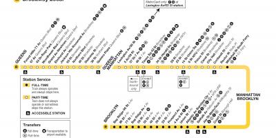 MTA vlak r mapě